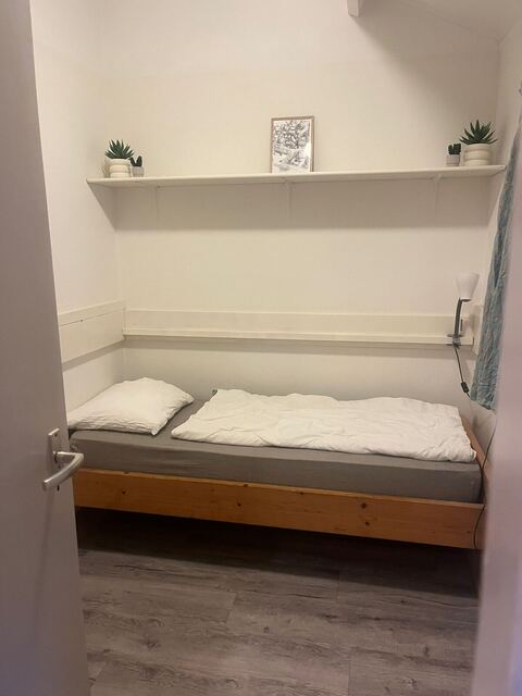 Slaapkamer met bedstee