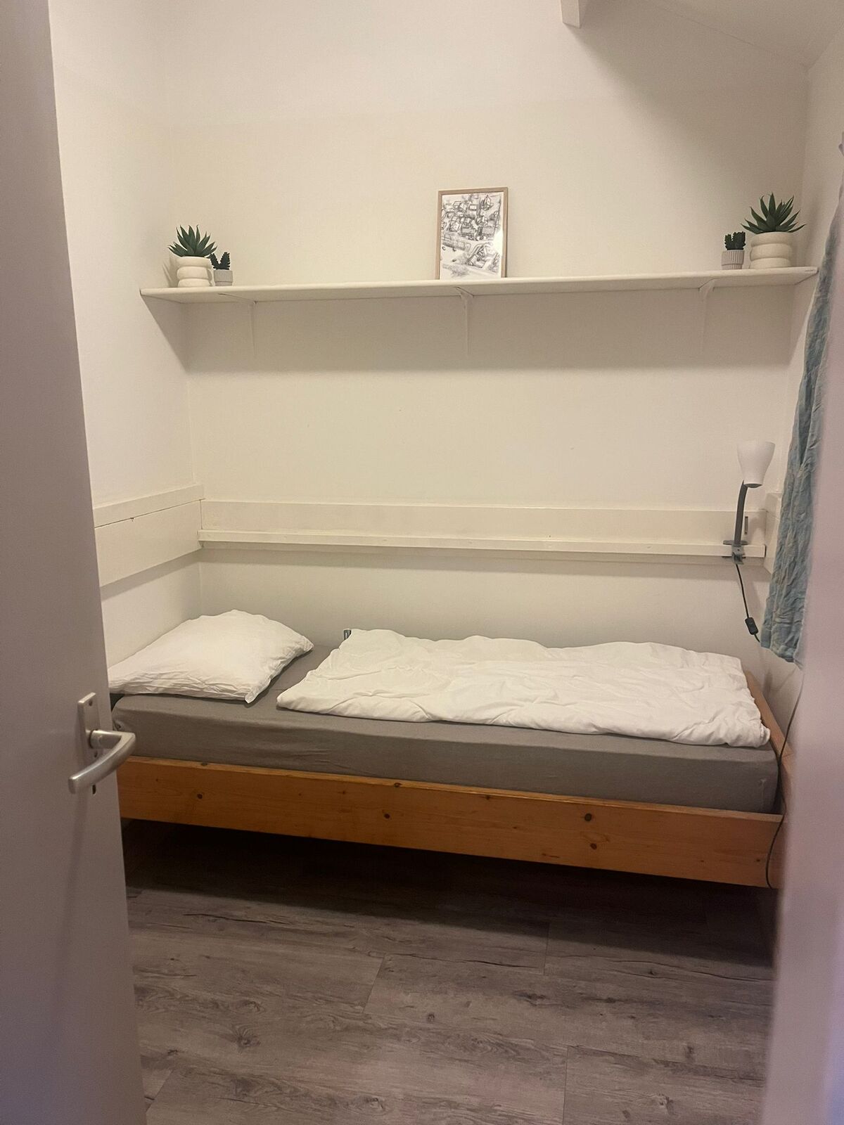Slaapkamer met bedstee