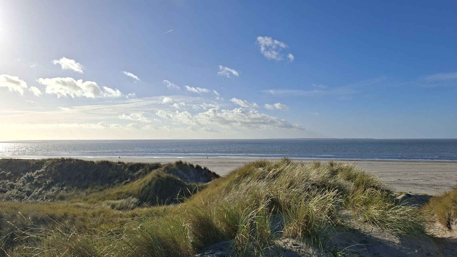 Het brede Noordzeestrand van Ameland